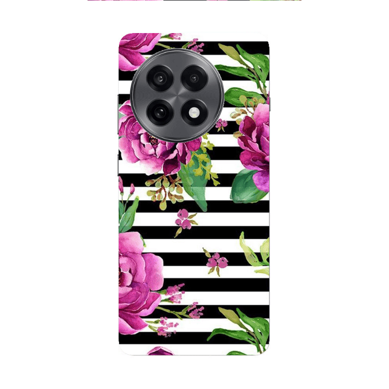Oneplus 13 5G Roses on the line Transparent Silicone TPU Θήκη